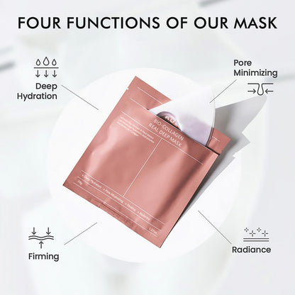 KOEC Collagen Mask Becomes Transparent BIO-COLLAGEN Hydrating Transparent Gel Mask Cross-border