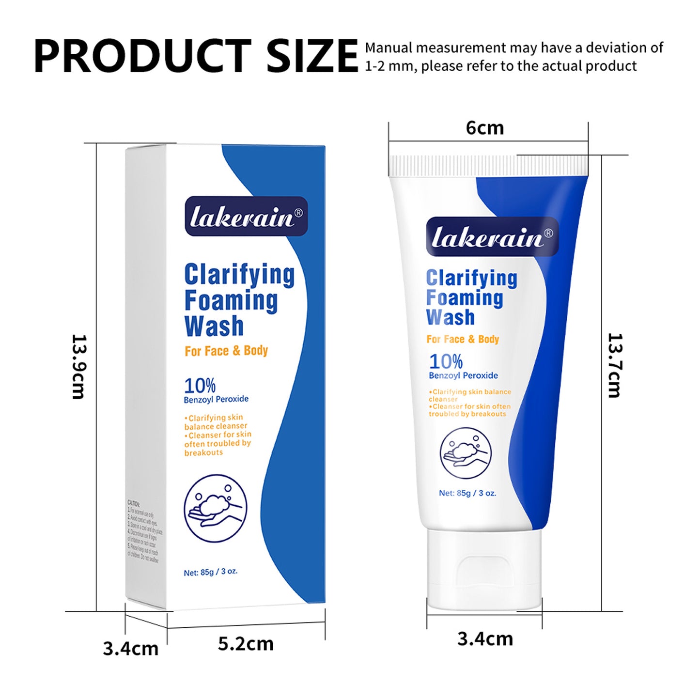 Foam Facial Cleanser Skin Type Universal