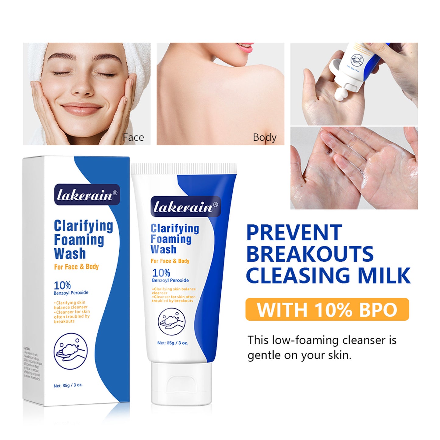 Foam Facial Cleanser Skin Type Universal