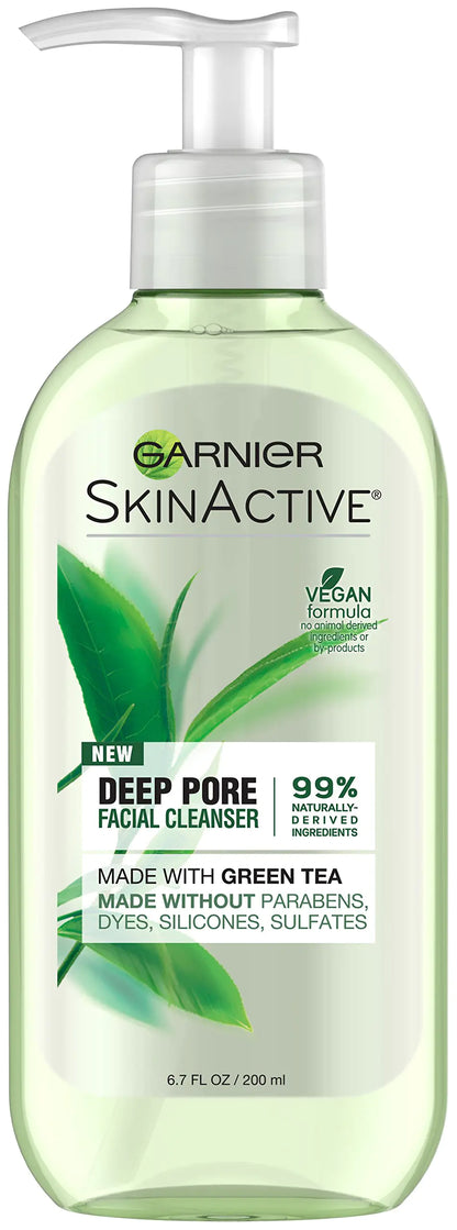 Garnier SkinActive Face Wash with Green Tea Oily Skin 6.7 fl. oz.