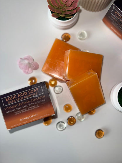 Kojic Acid Dark Spot Remover Soap Bar (turmeric)