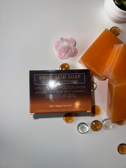 Kojic Acid Dark Spot Remover Soap Bar (turmeric)