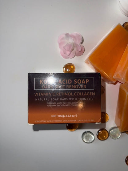 Kojic Acid Dark Spot Remover Soap Bar (turmeric)