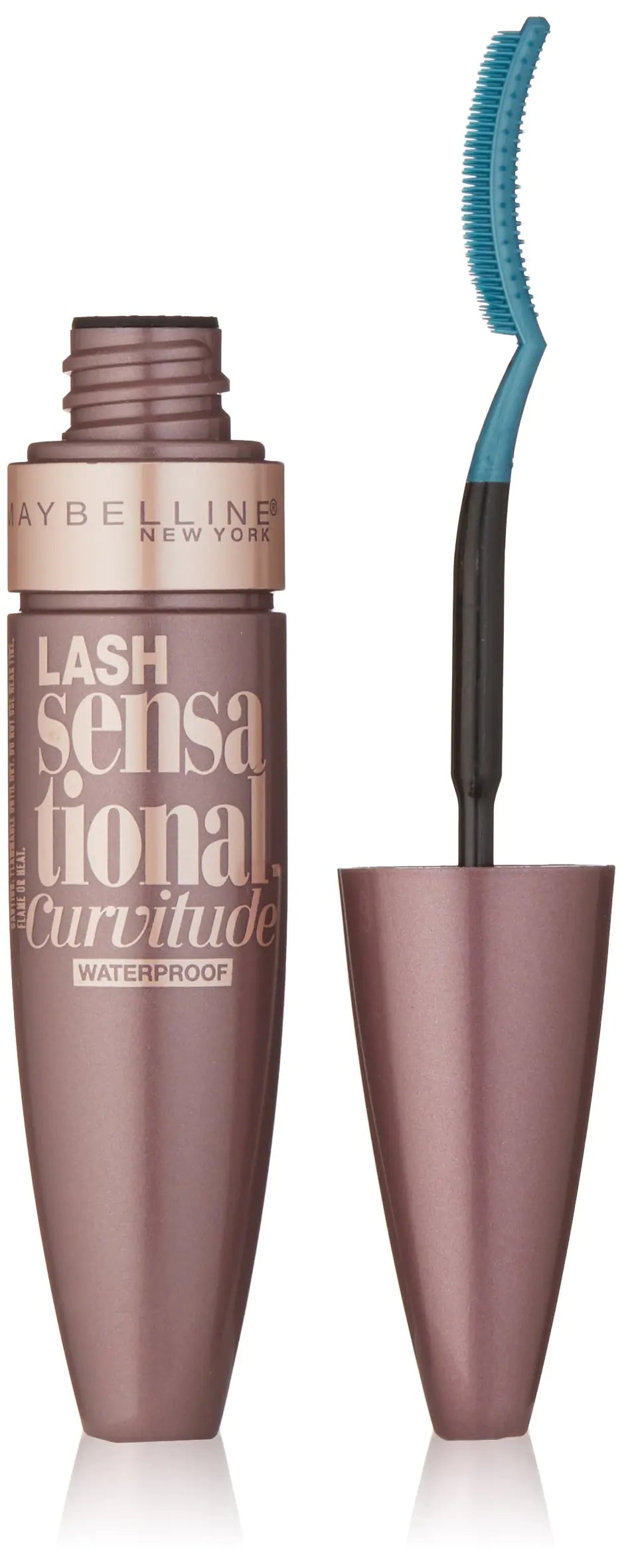 Maybelline New York Lash Sensational Curvitude Waterproof Mascara Very Black 0.32 Fluid Ounce